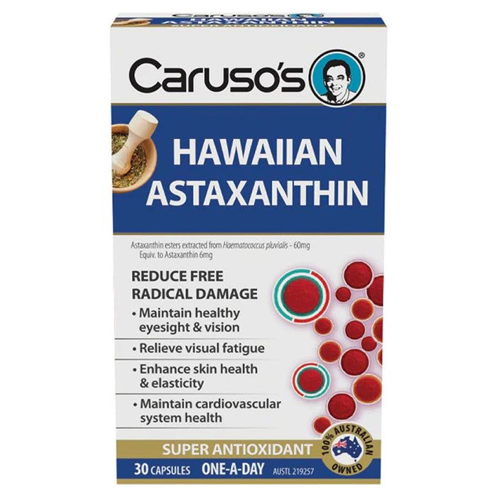 Caruso's Hawaiian Astaxanthin - 30 Capsules