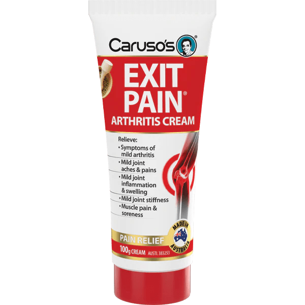 Caruso's Exit Pain Arthritis Cream - 100g