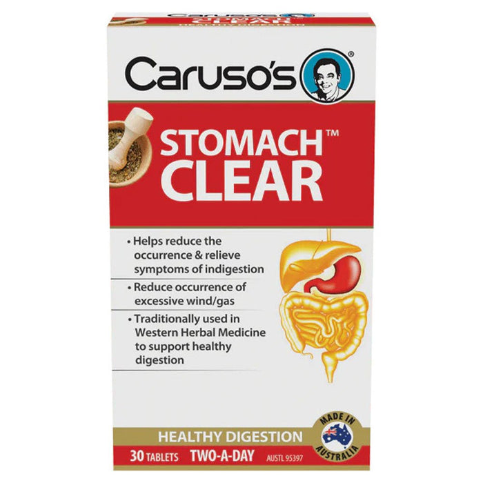 Caruso's Stomach Clear - 30 Tablets