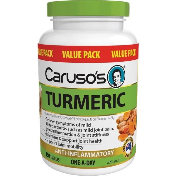 Caruso's Turmeric - 150 Tablets