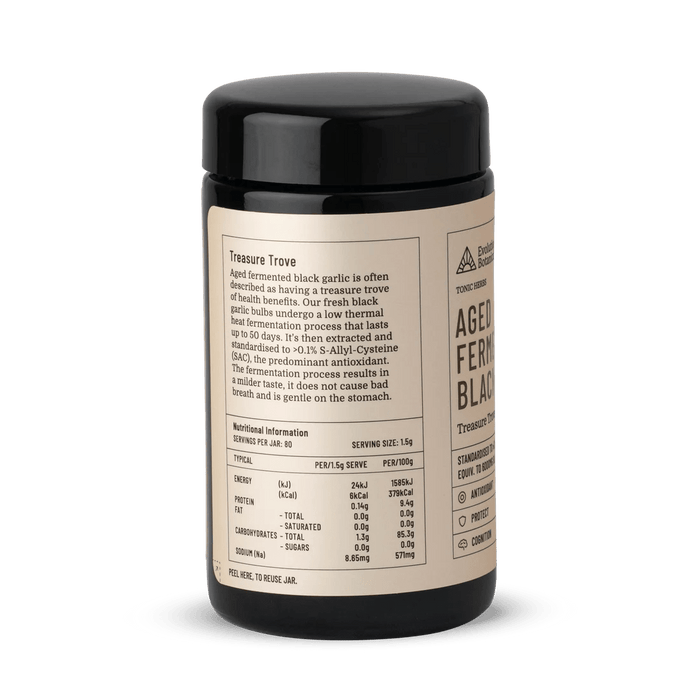 Evolution Botanicals - Aged Fermented Black Garlic 120g