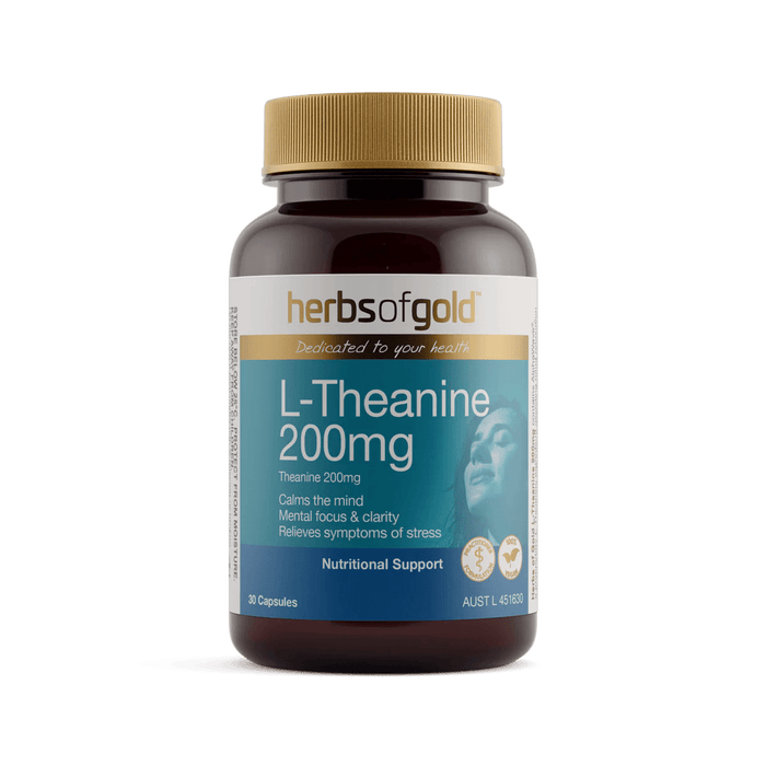 HERBS OF GOLD L-THEANINE 200MG 30C