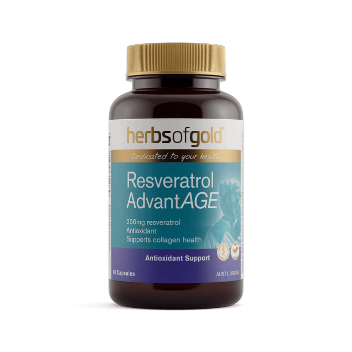 HERBS OF GOLD RESVERATROL ADVANTAGE 60C