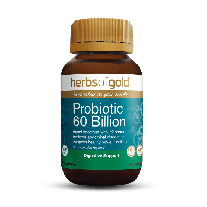 HERBS OF GOLD PROBIOTIC 60 BILLION 60C