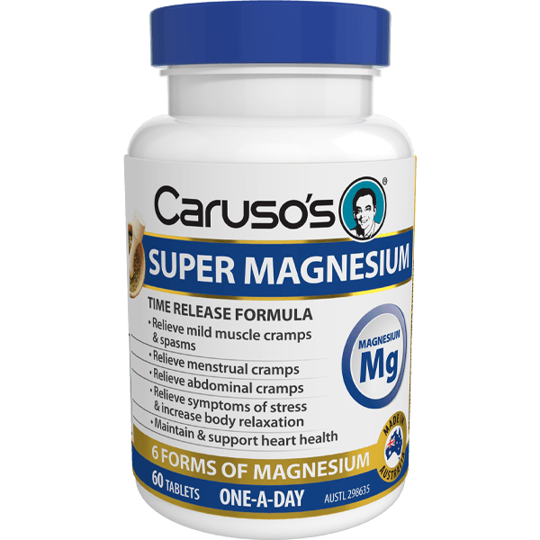 Caruso S Super Magnesium 60 Tablets The Healthfood Store